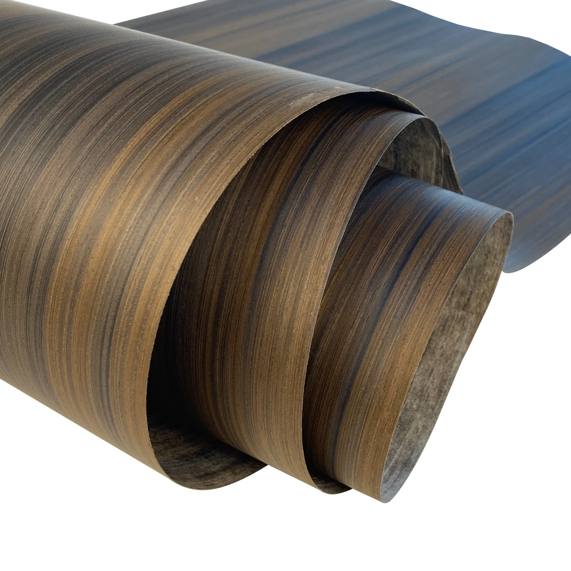 Lingfeng Premium Smoked Eucalyptus Veneer Smooth Surface in Stock Supply