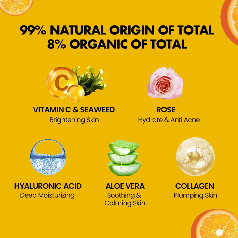 Whitening Vitamin C Turmeric Lightening Skin Dark Spots Removal Body Lotion
