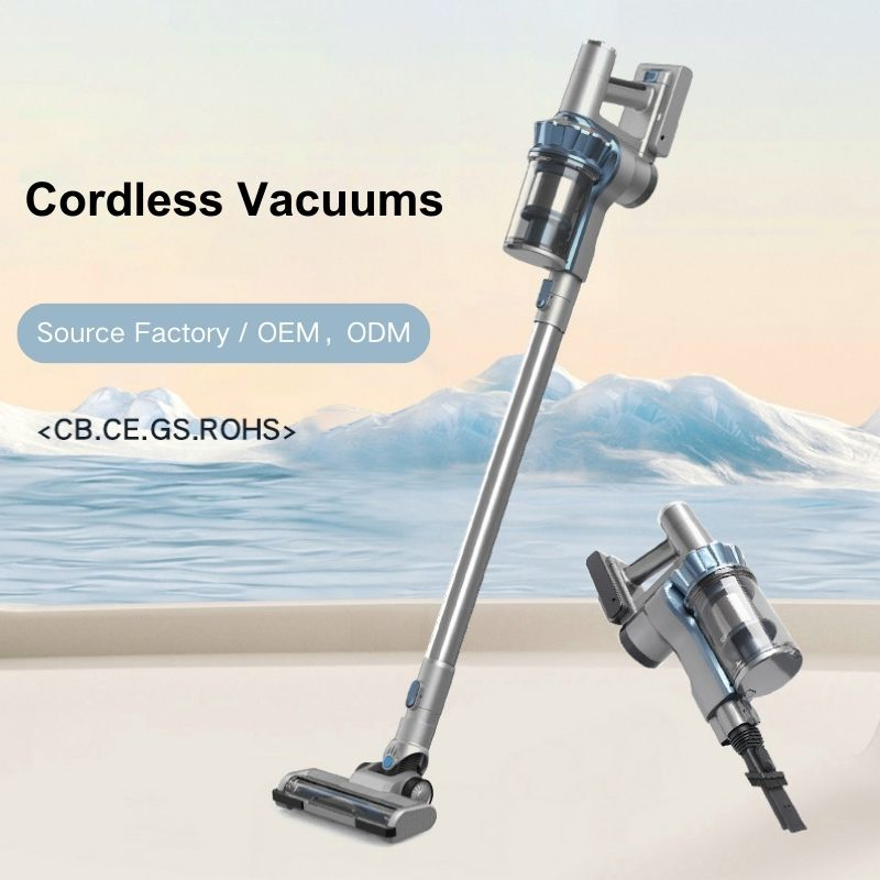 Aspirateur Manufacturer 2200mAh Li-ion 22.2V Handheld Portable Stick Cordless Vacuum Cleaner