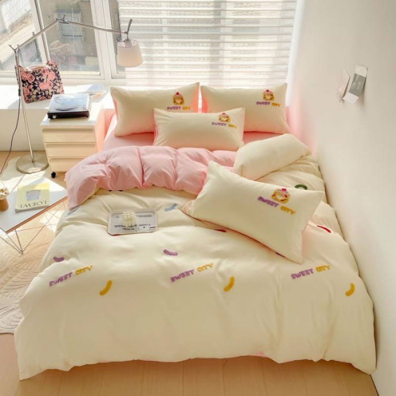 Duvet Printing Geometric Comforter Set Hotel Sheets