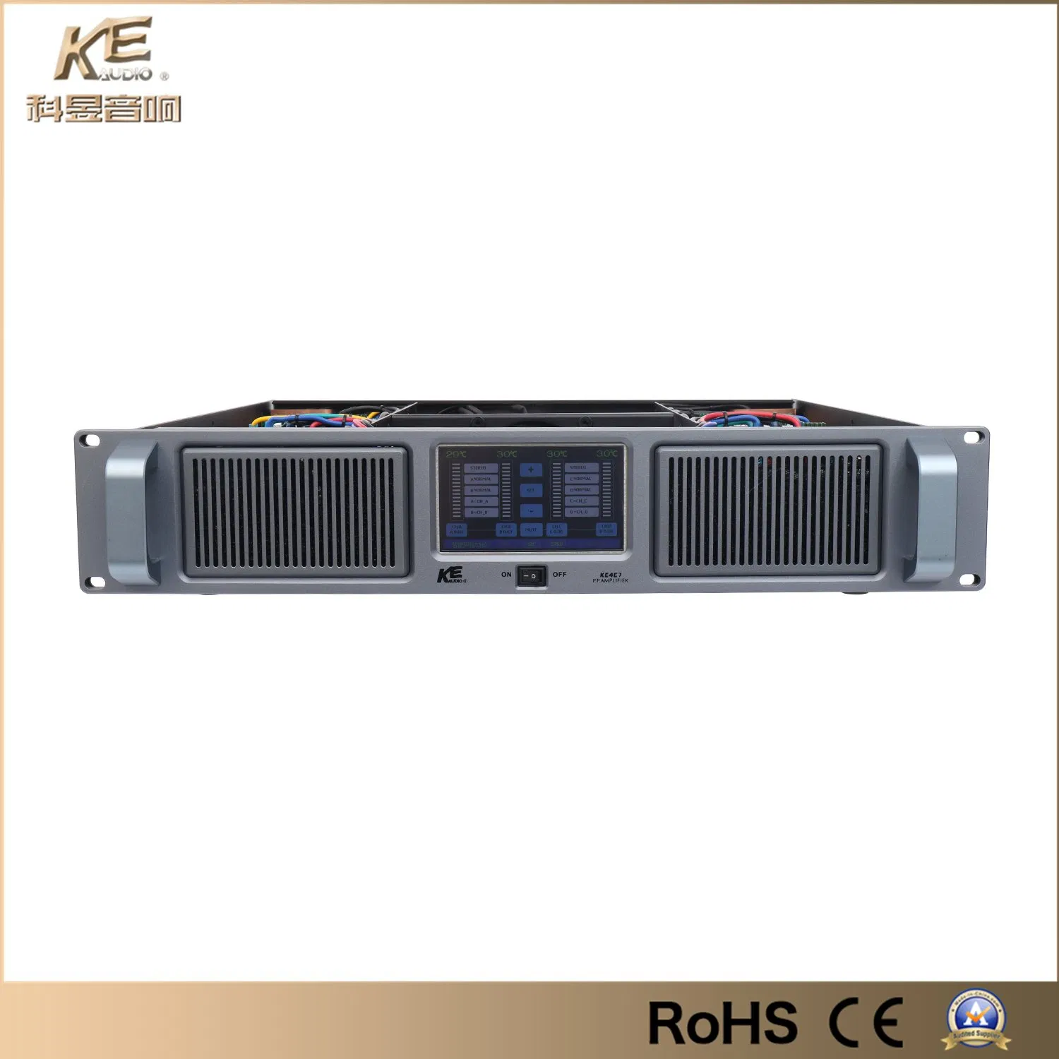4-канальный усилитель KE Audio Class TD Dante