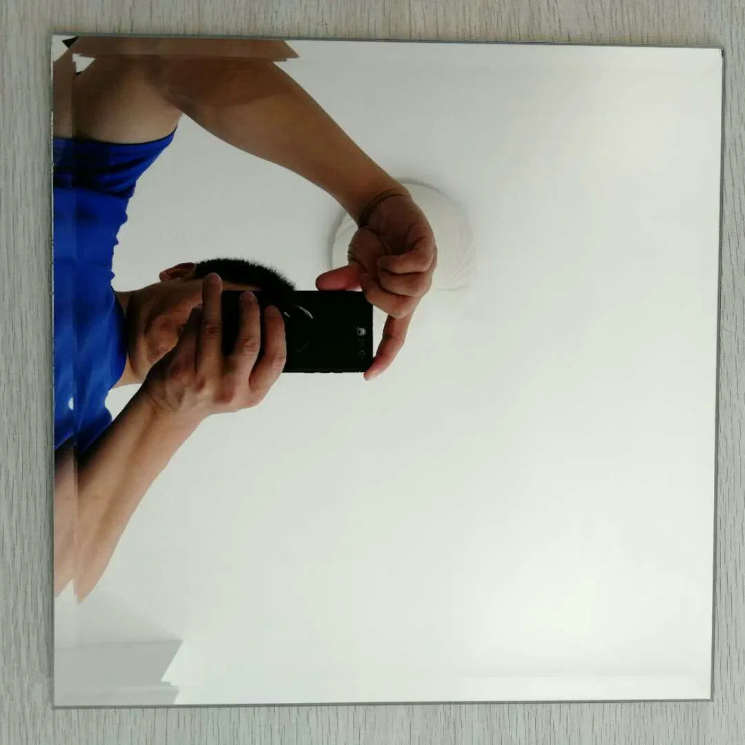 China 2mm-6mm Thickness Large Silver Mirror Glass Sheet