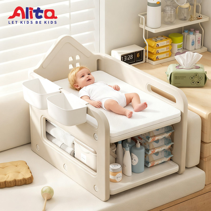 Portable Space-Saving Baby Changing Table for Travel Nursery Needs