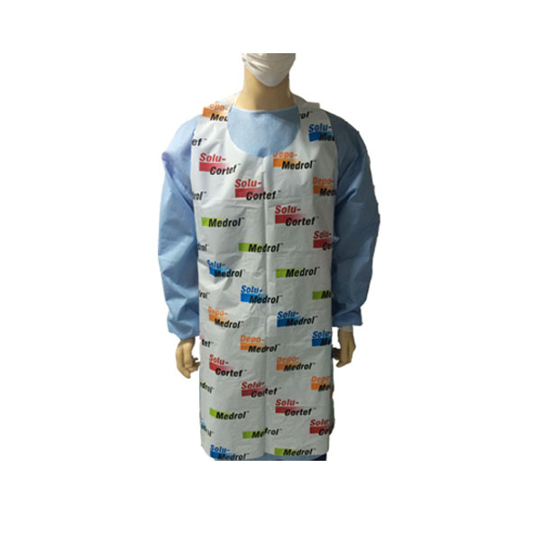 Disposable Logo Printing as Promotional Gift PE Apron