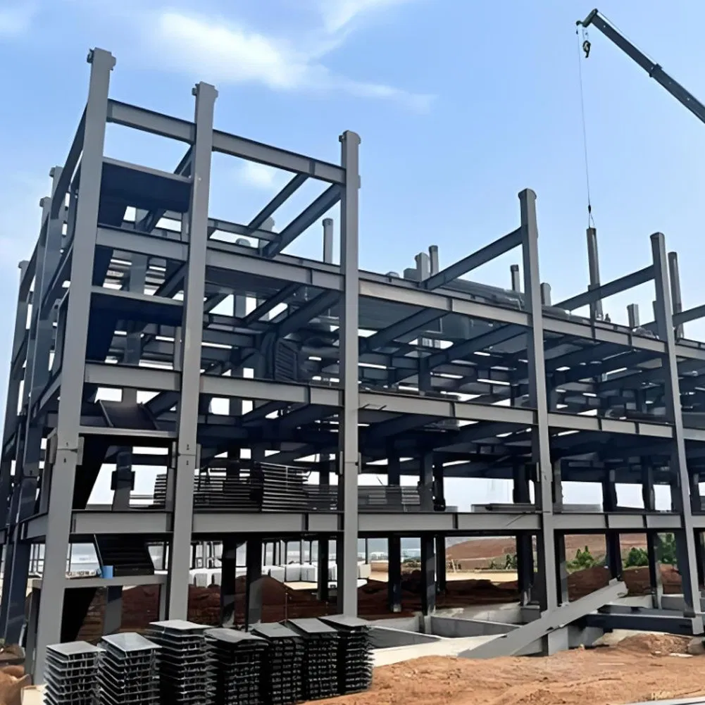 Commercially Prefabricated Multi-Story Steel Structure Buildings for Schools Pre-Engineered Office & Apartment Facilities