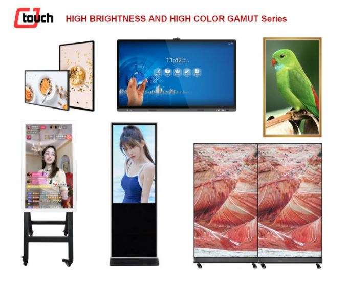 Рекламный киоск Totem 75 дюймов с напольной стойкой