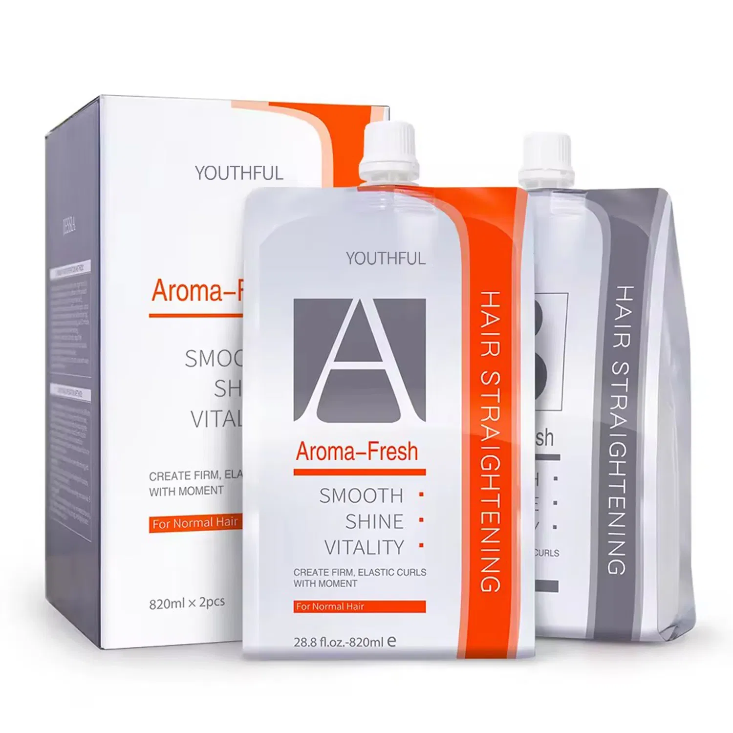 Professional Permanent Keratin Hair Straightening Cream