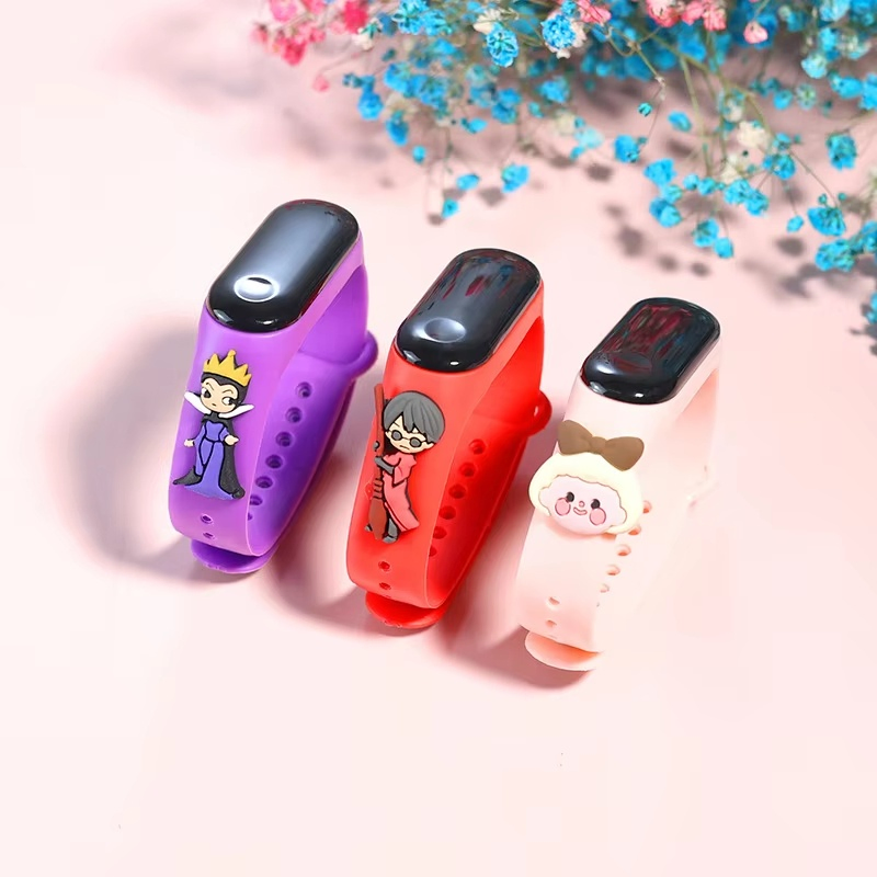 2026 Children LED Waterproof Plastic Bracelet Watch Kids Cartoon Digital Display Sport Gift Watch