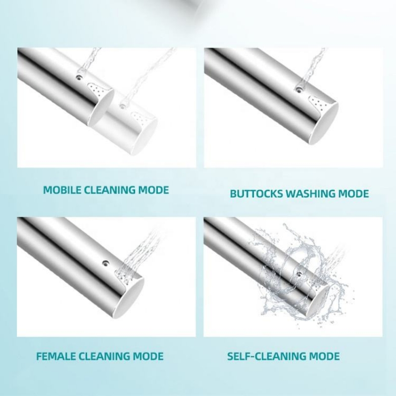 Smart Bidet Seat Intelligent Toilet Seat with Soft Close Dual Nozzle Self-Cleaning