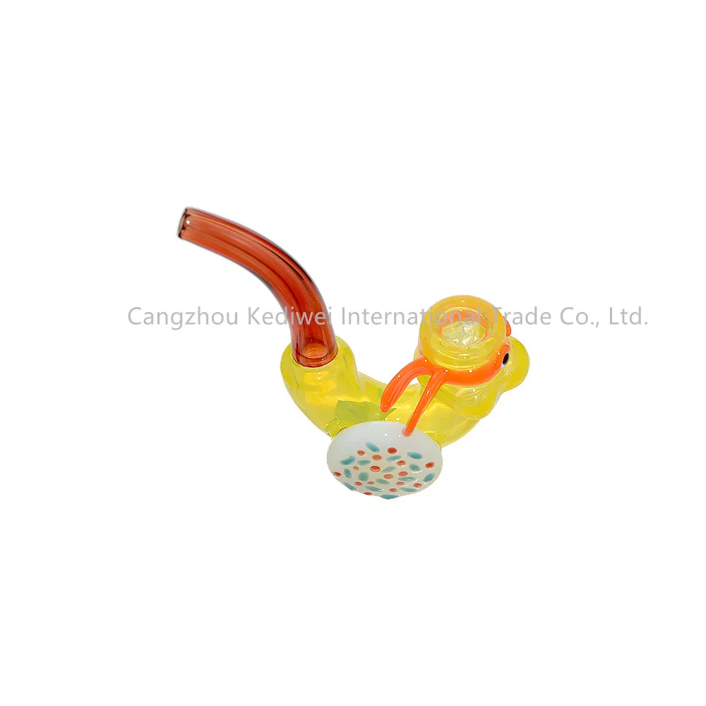 Creative Us Color Rods Sherlock Glass Hand Pipe Smoking Pipe Factory Wholesale