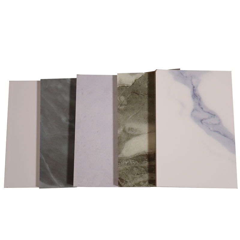 Fiber Cement Board PVC Film Processing on It for Interior Decorative Wall Cladding Cement Board for Villa Hotel