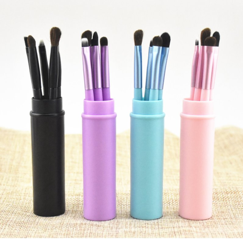 4PCS Cosmetic Brush for Concealer Eyeshadow Eyebrow Highlight Make up Brush