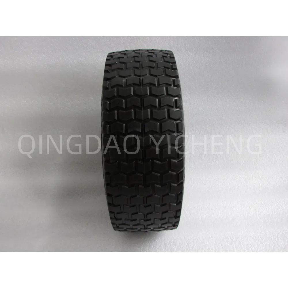 OEM 13X5.00-6 Wheelbarrow PU Foam Puncture Proof Solid Wheel