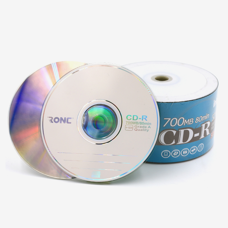 Чистые CD-R диски 700MB 52x, оптом