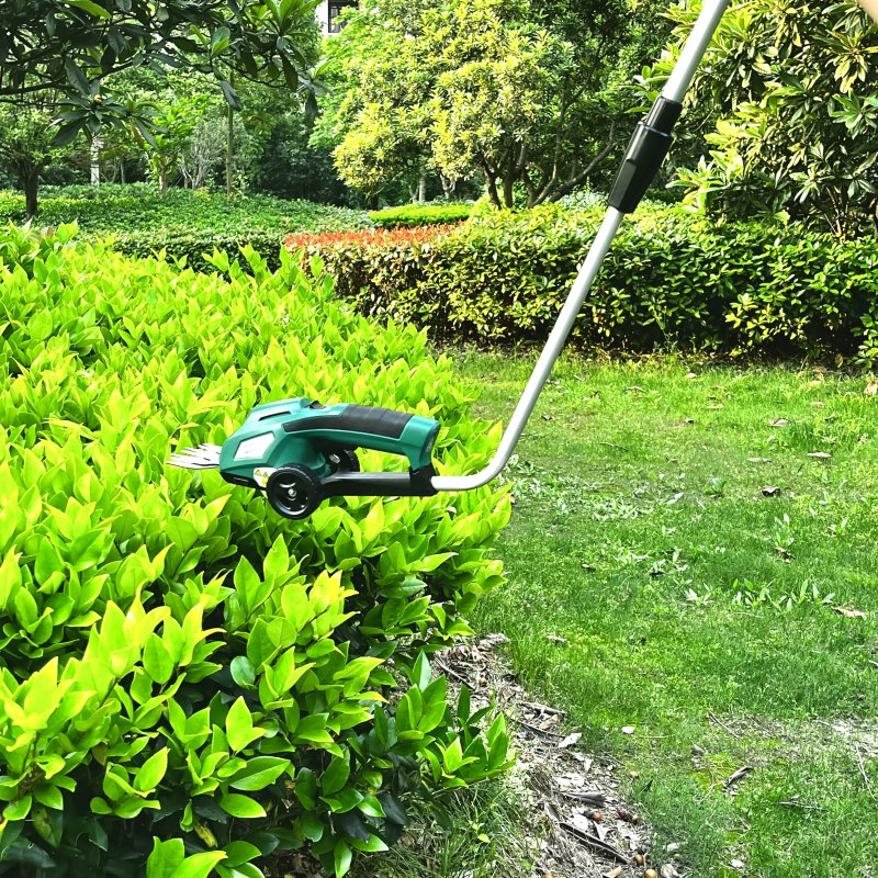 Cordless Electric Pole Hedge Trimmer 7.2V for Garden Pruning and Maintenance