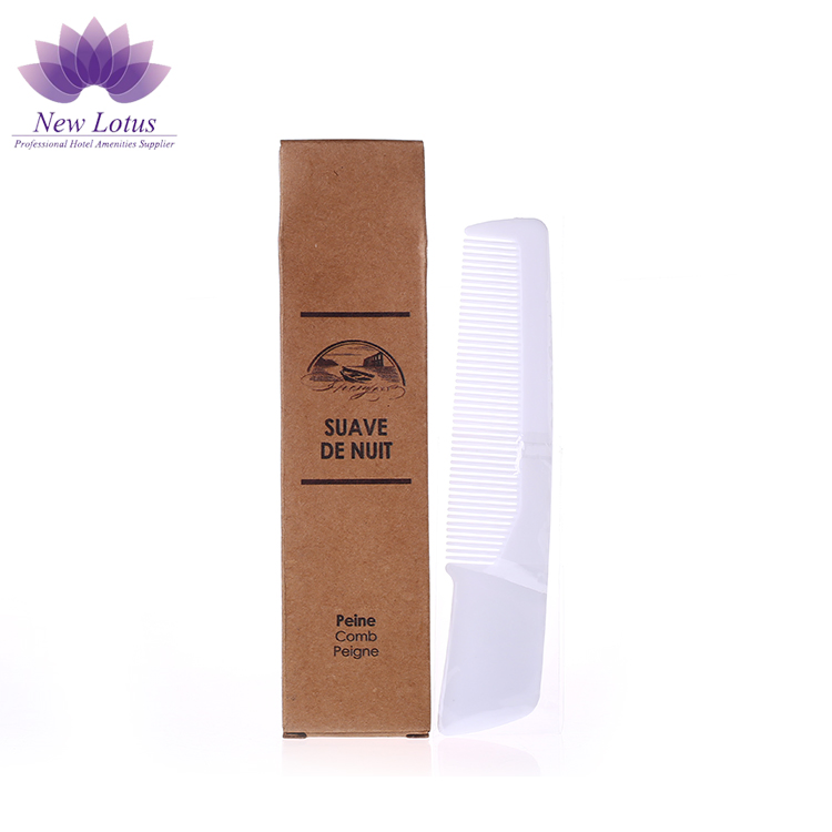 Customized Hotel Comb - Eco Disposable Luxury Hair Brush for Guests