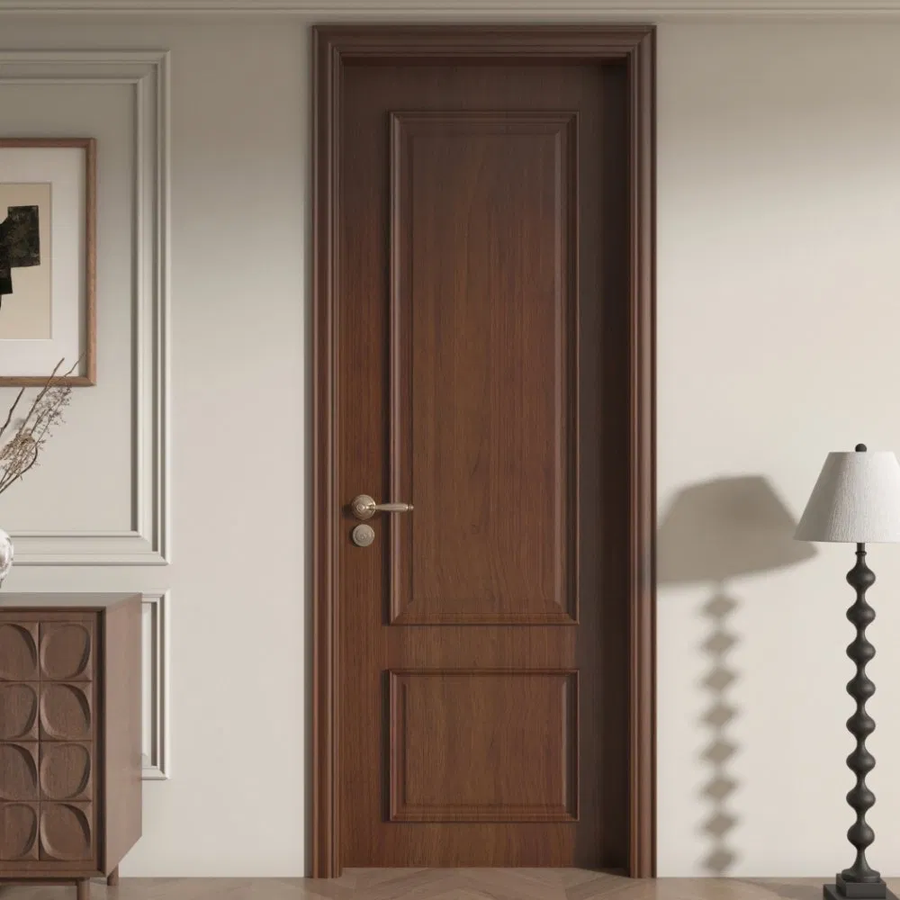 High End Factory Supply Wooden Interior Room Lacquer Veneer Door