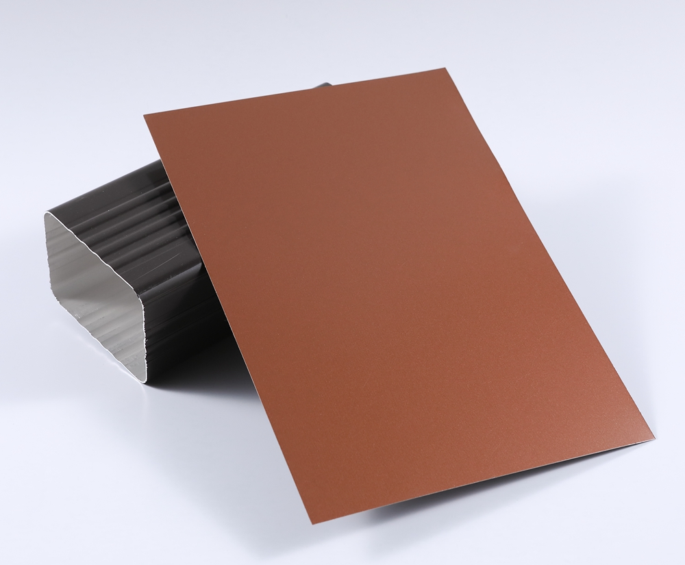 Color Coated Aluminum Coil for Seamless Gutters and Downpipes 0.5 - 1.0mm