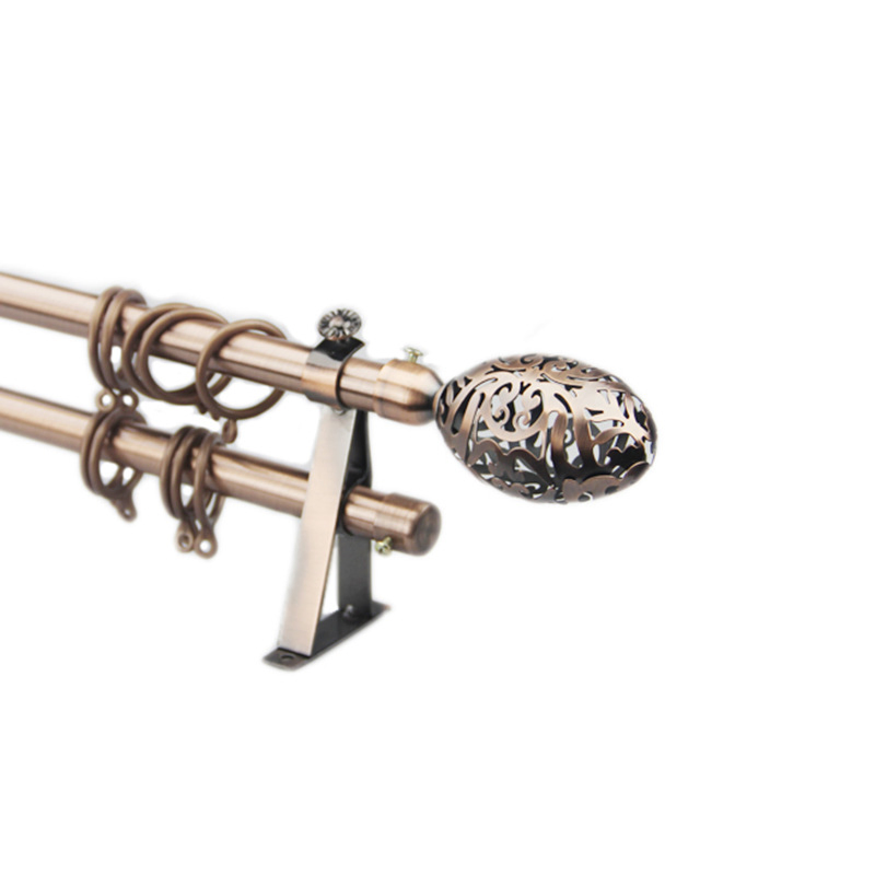 Hardware Window Accessories 16-19mm Telescopic Curtain Roman Rod for Home Decoration