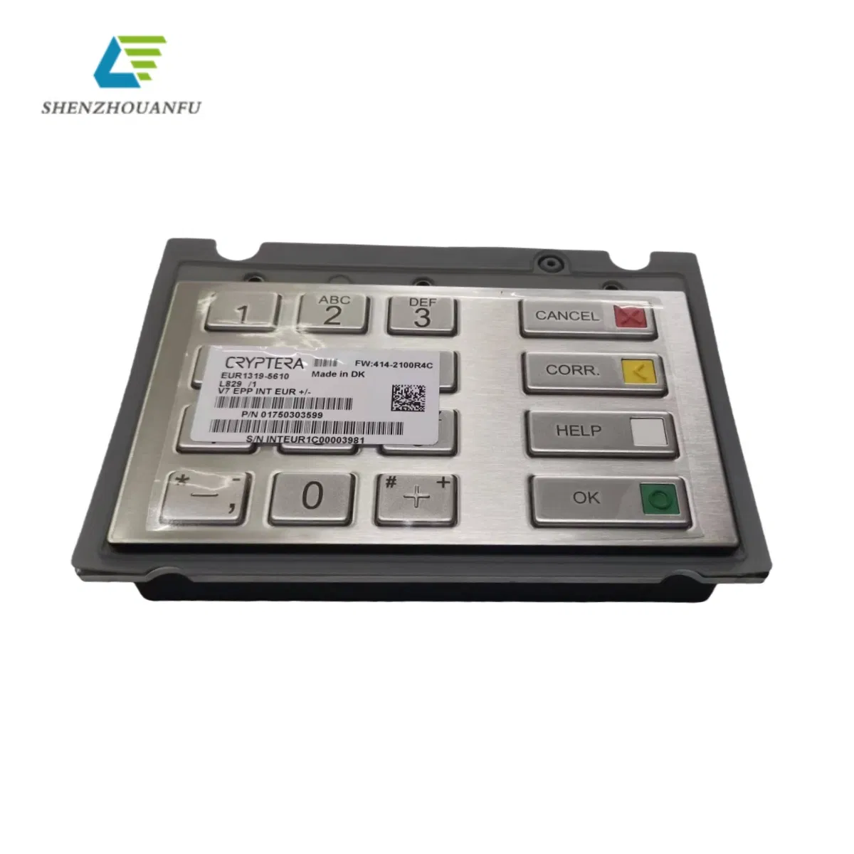 ATM Encrypted Pin Pad Keyboard Diebold V7 EPP 01750303599