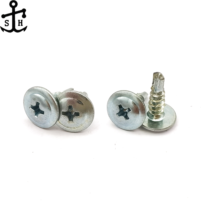 Zinc Plated Wafer Truss Head Tek Self Drilling Sheet Metal Screws China