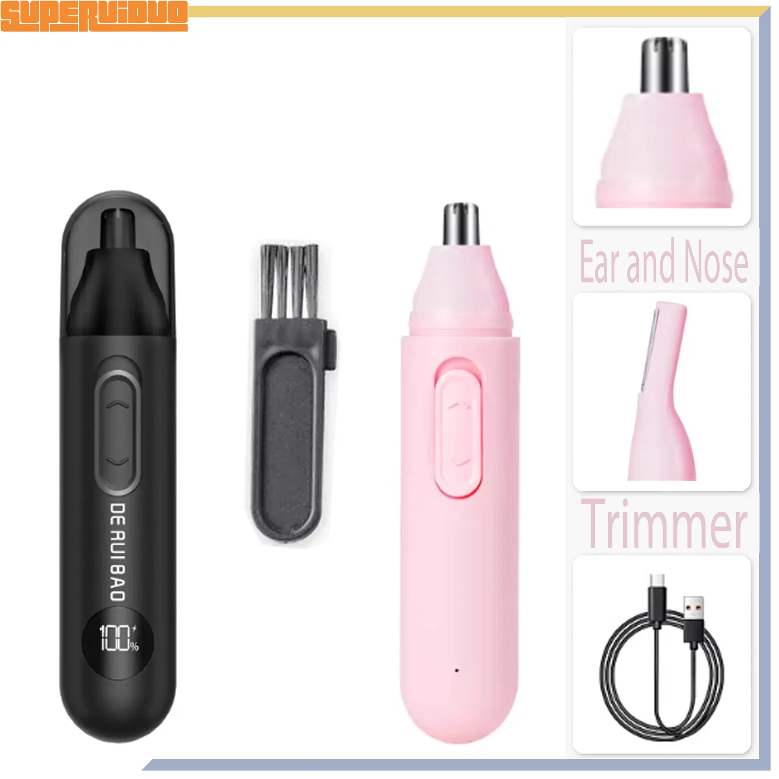 Innovative Micro-Blade Precision Nose Hair Trimmer