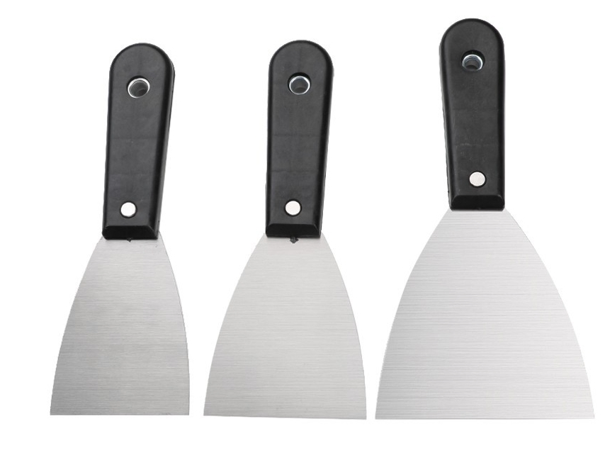 Black Plastic Handle Putty Knife