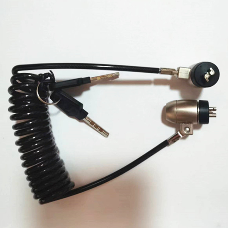 Two Head Laptop Lock, Master Key Lock, Double Computer Lock, PC Lock, Notebook Lock, Al-7102