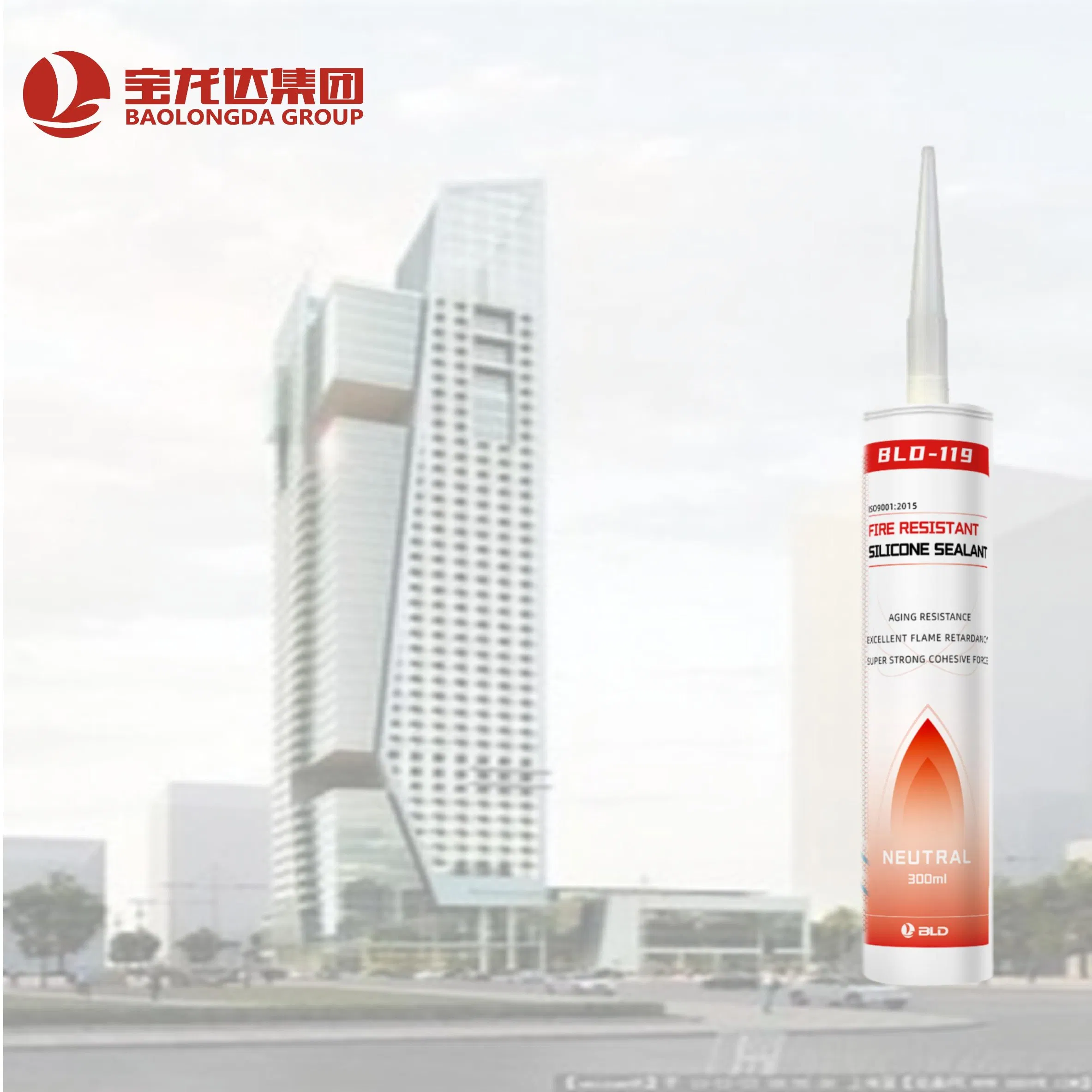 High-Strength Fire-Resistant Silicone Sealant