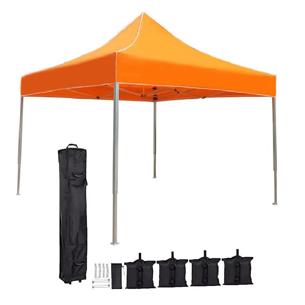 Outdoor Four Legged Event Tent Folding Large Rainproof Activity Large Sun Umbrella Telescopic Four Corner Sunshade