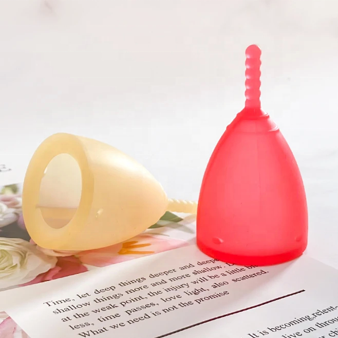 OEM Eco-Friendly High Quality 100% Medical Grade Wholesale Menstrual Cup Silicone Menstrual Reusable Menstrual Period Cup