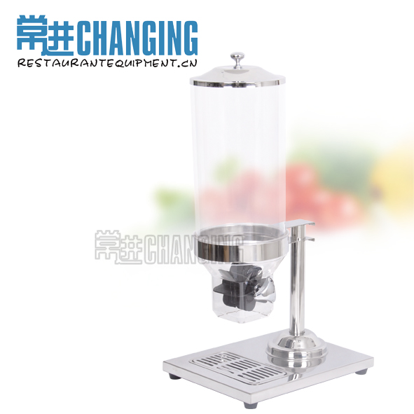 Changing Wholesales Coffee Urn Single Stainless Steel Cereal Dispenser (CRD-1A)