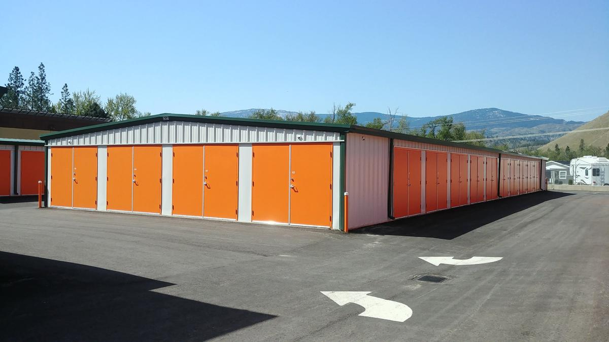 Canada Prefab Light Steel Structure Shed Metal Self Mini Unit Storage