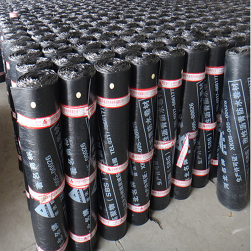 High Tensile Good Flexible Polyester Reinforced Sbs Modified Bituminous Waterproof Membrane for Concrete Roof