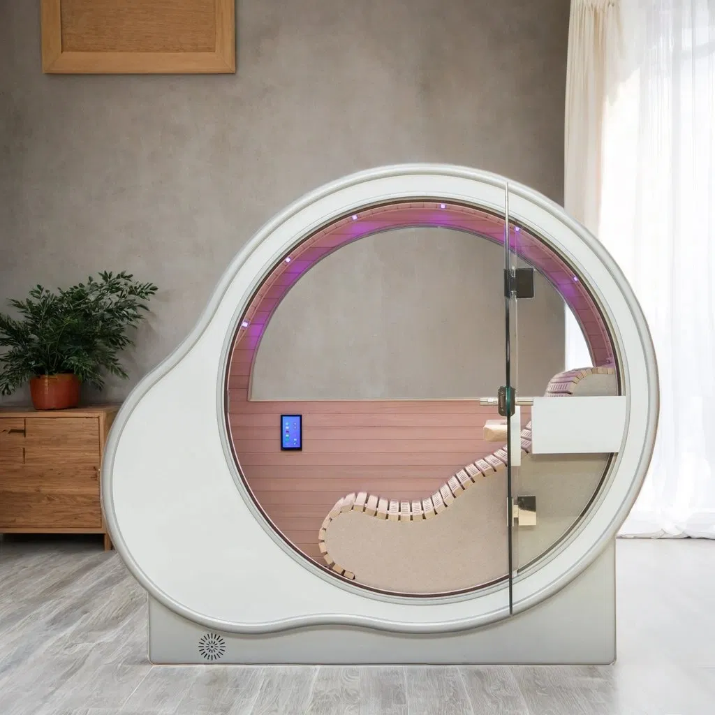 Small Space Infrared Sauna Oxygen Chamber for Home Relaxation