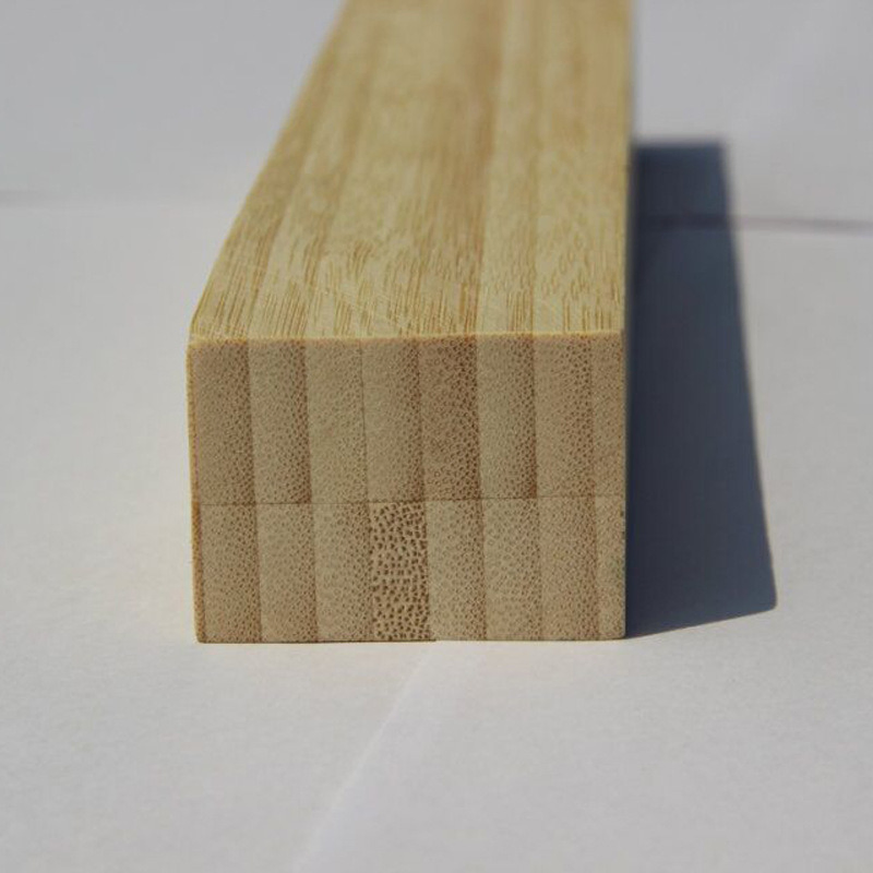Natural Bamboo Vertical Lumber for Construction and Sticks Usage.