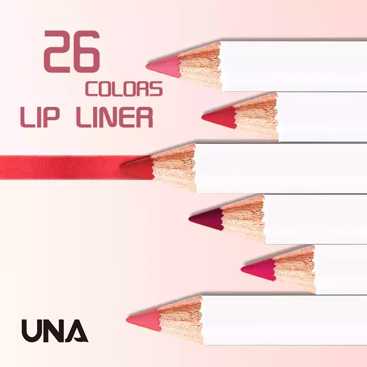 Wholesale High Quality 26 Colors Lipliner Vegan Long Lasting Custom Private Label Matte Lip Liner Pencil