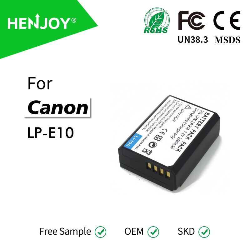 Аккумулятор Canon LP-E10, 2200mAh, литий-ионный