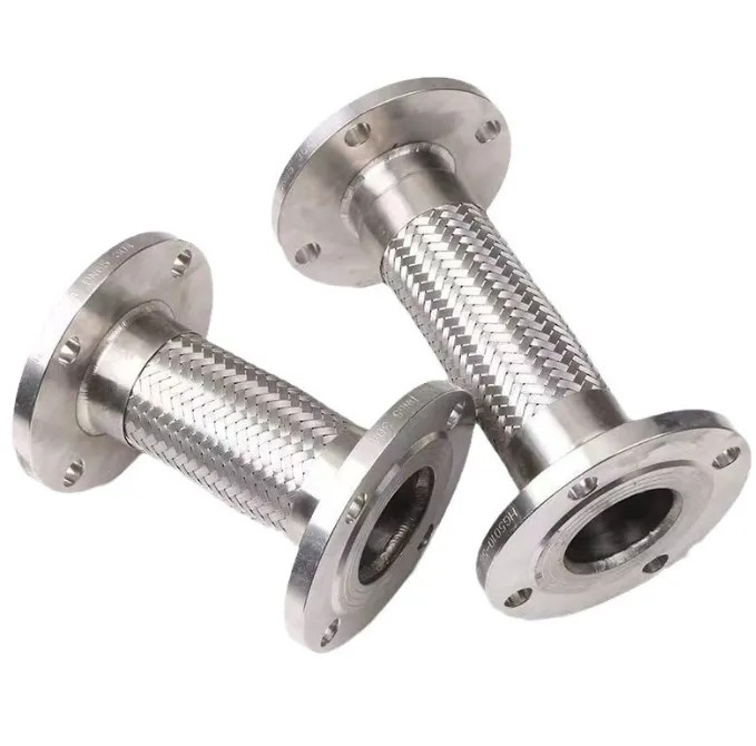 Stainless Steel High Pressure Metallic Flexible Bellow Hose Corrugated Flexible Metal Hose