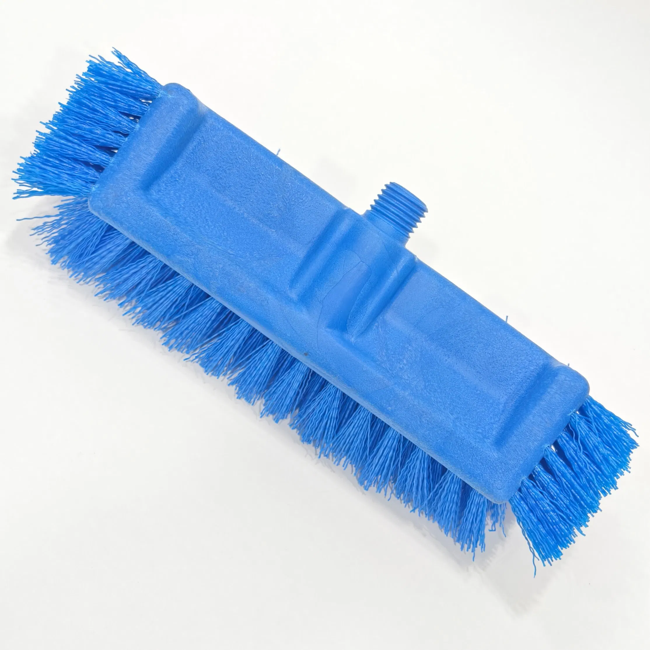 Heavy Duty 10" Plastic Floor Scrub Brush for Commercial Use