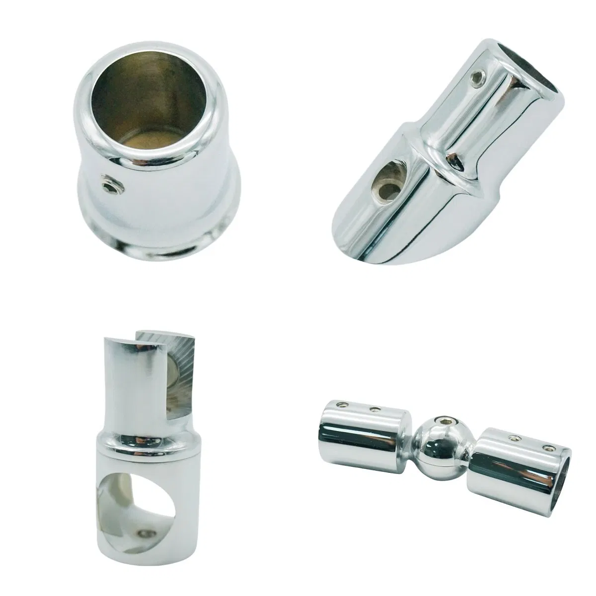 Shower Glass Door Connector Clip Bathroom Door Hinge Fixed Clamp Connectors