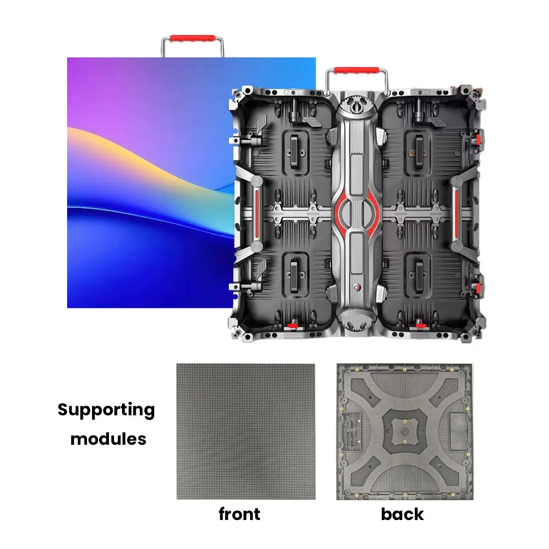 Full Color P3.91 P4.8 Indoor Rental LED Panel Display Outdoor Advertising Giant Stage Background LED Video Wall LED Screen