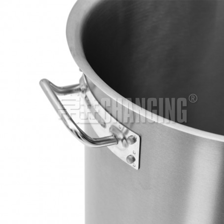 Changing Double Ears Stainless Steel Saucepan (SSA-140) Cooking Pot