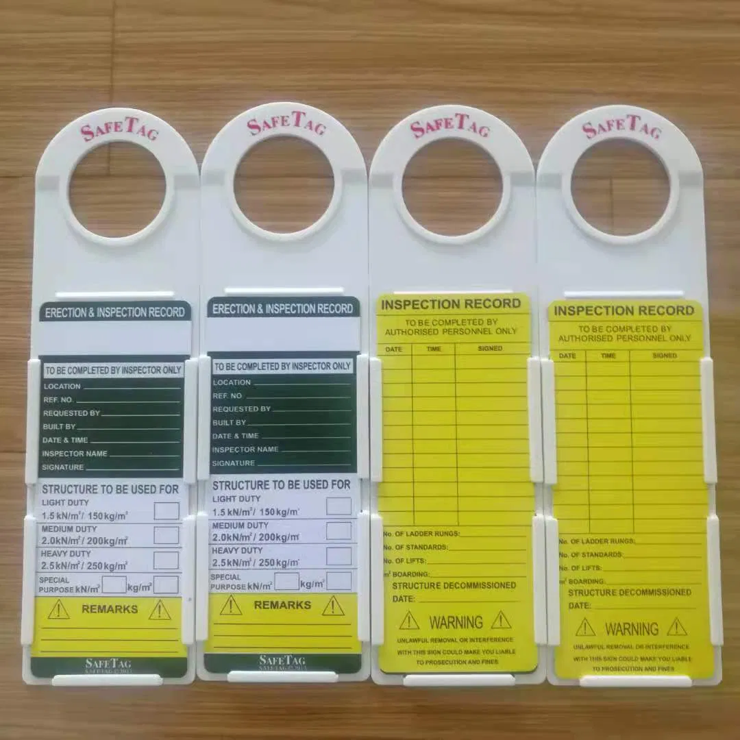Multifunction Scaffolding Tag