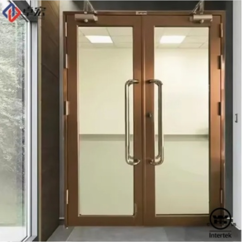 Elegant Fire Rated Glass Door - Durable Fireproof Glass Design
