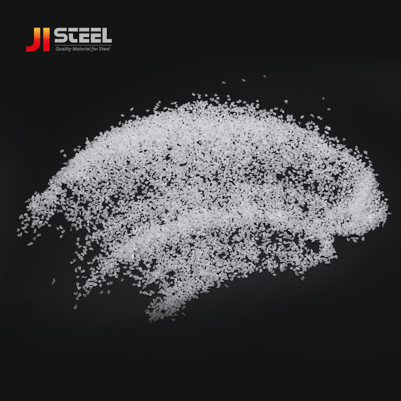 Jisteel Refractory Material White Corundum Aluminum Oxide White Fused Alumina