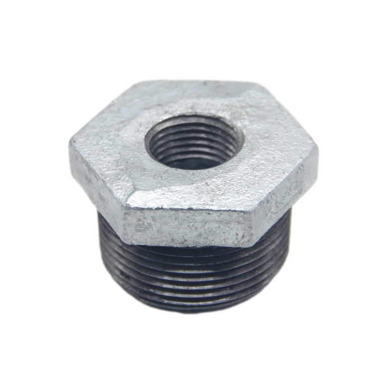Hot Dipped Galvanized Hexagon Threaded Bushing for Pipe Fittings at Factory Price