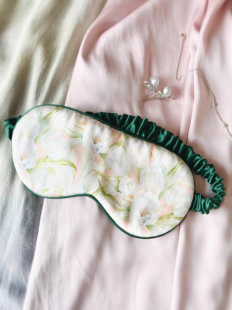 Double Side Mulberry Silk Eyemask Breathable Skin-Friendly