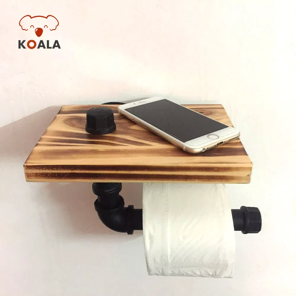 Держатель для туалетной бумаги Gramar Classic, чёрный