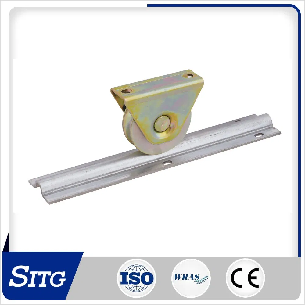 Door Roller Brackets and Wheel Gate Pulley with Track
